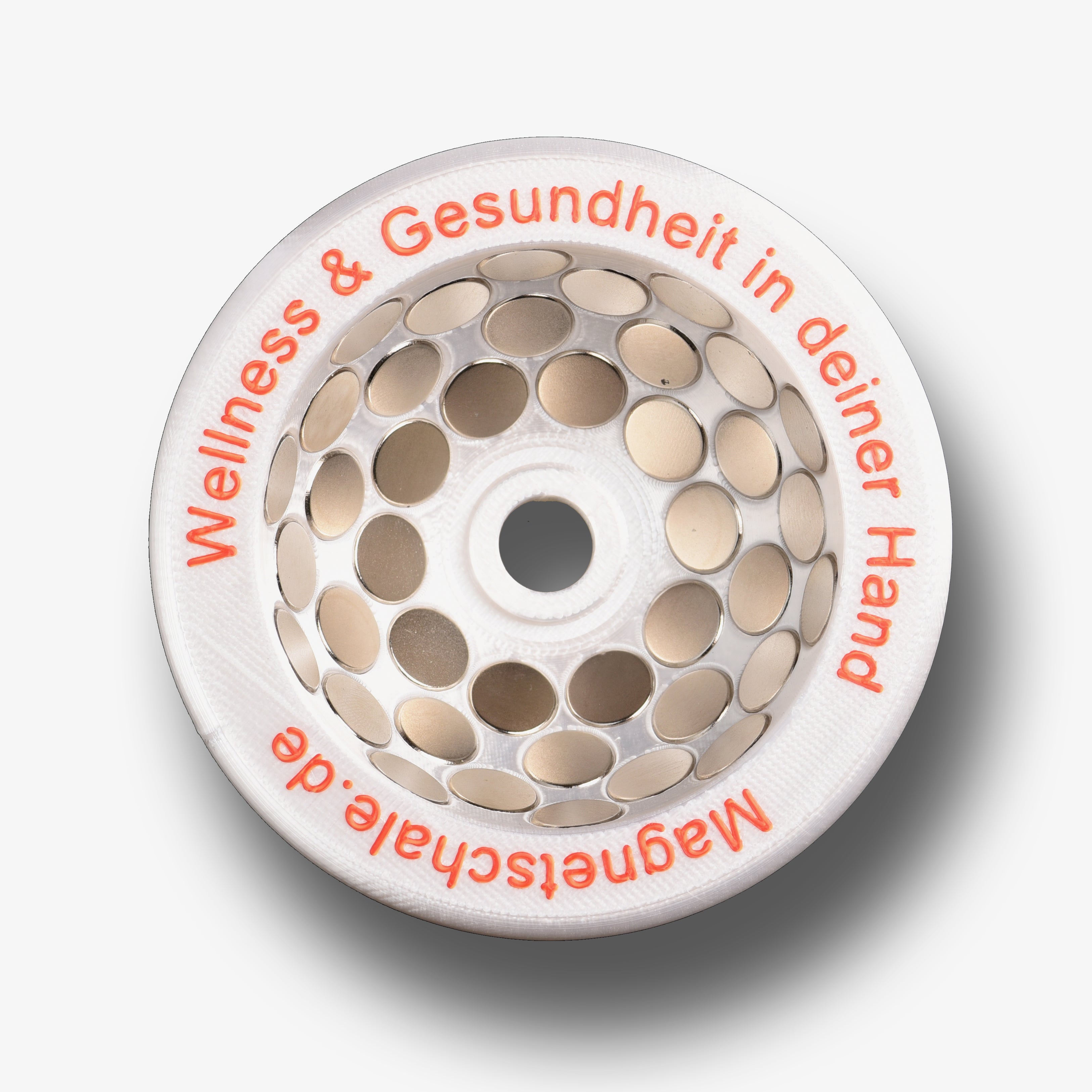 Magic Magnet Array Magnetschale, perlmutt-weiß